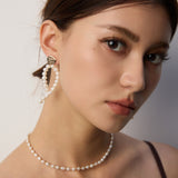 Freshwater Pearl Drop Earrings Gembea Jewelry