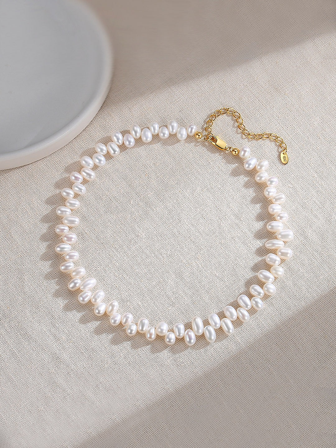 Elegant Freshwater Pearl Necklace-Gembea Jewelry