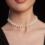 Elegant Freshwater Pearl Necklace-Gembea Jewelry