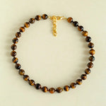 Tiger's Eye Beaded Necklace gembea jewelry