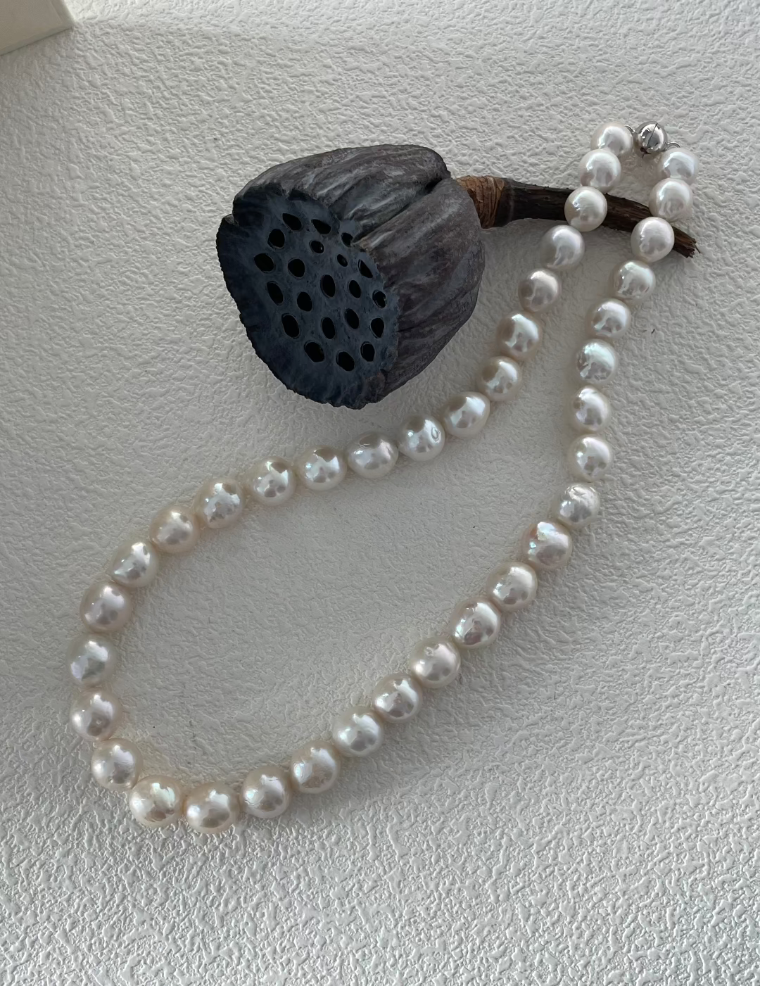 Edison Pearl Beaded Necklace - Gembea Jewelry