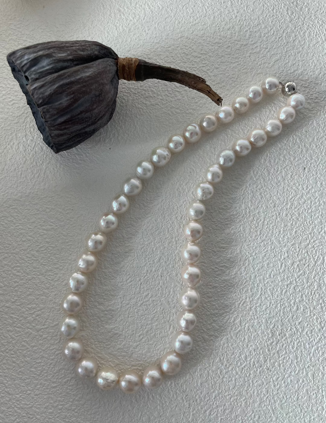 Edison Pearl Beaded Necklace