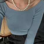 Edison Pearl Beaded Necklace