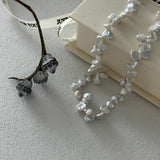 Small Baroque Pearl Beaded Necklace