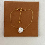 Love Baroque Pendant Chain Bracelet