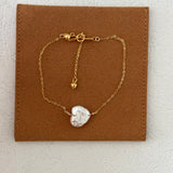 Love Baroque Pendant Chain Bracelet