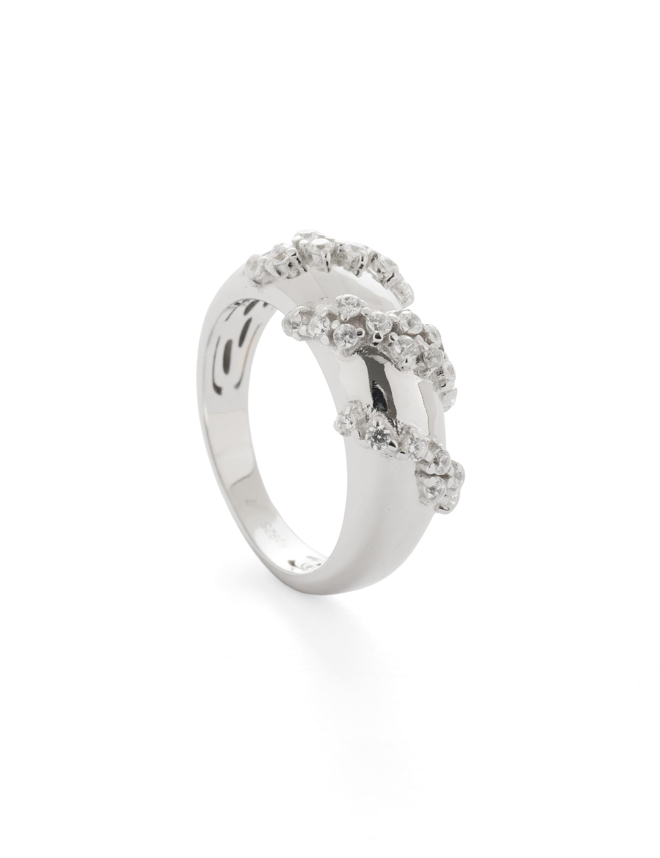 5A Zircon Luna Spindrift Ring GEMBEA JEWELRY