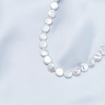 Double Chain Small Circle Baroque Pearl Necklace