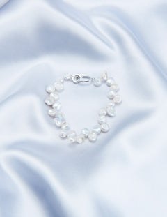 Classic Petal Baroque Pearl Bracelet