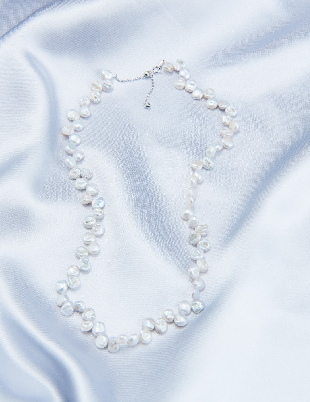 Small Baroque Pearl Beaded Necklace