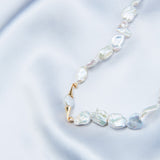 Moustache Baroque Pearl Beaded Necklace