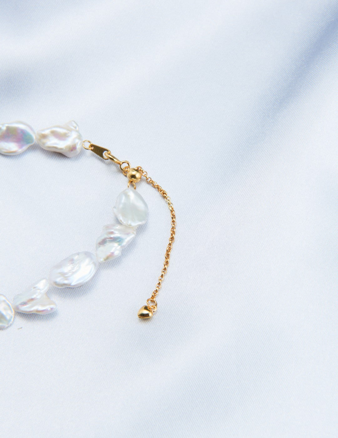 Moustache Baroque Pearl Bracelet