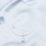 Baroque Pearl Pendant Collar Necklace