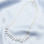 Anomalous Baroque Smile Pearl Necklace