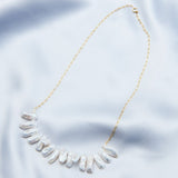 Anomalous Baroque Smile Pearl Necklace