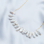 Anomalous Baroque Smile Pearl Necklace