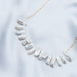 Anomalous Baroque Smile Pearl Necklace