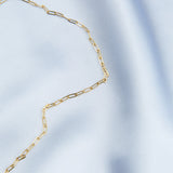 OT Buckle Love Baroque Pearl Chain Necklace