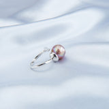 Sharp Knife Shape Colored Large Baroque Pearl Rings