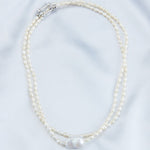 Double Layers Pearl Baroque Necklace