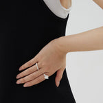 Adjustable Freshwater Pearls Open Rings - Gembea Jewelry