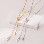 Adjustable Long Pull Pearl Necklaces - Gembea Jewelry