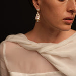 Amalfi Large Baroque Pearl Drop Earrings gembea jewelry