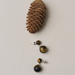 Amber Oak Tiger's Eye Earrings gembea jewelry