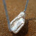 Sea's Embrace Series Aquamarine Pearl Necklace - Gembea Jewelry