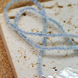 Sea's Embrace Series Aquamarine Pearl Necklace - Gembea Jewelry