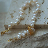 Asymmetrical Freshwater Pearl Bracelet