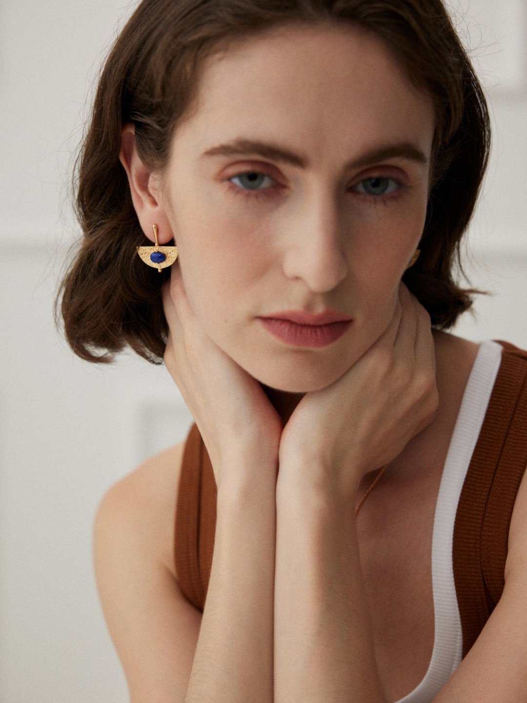 Gembea Jewelry Lazuli Days Series Azure Whispers Earrings