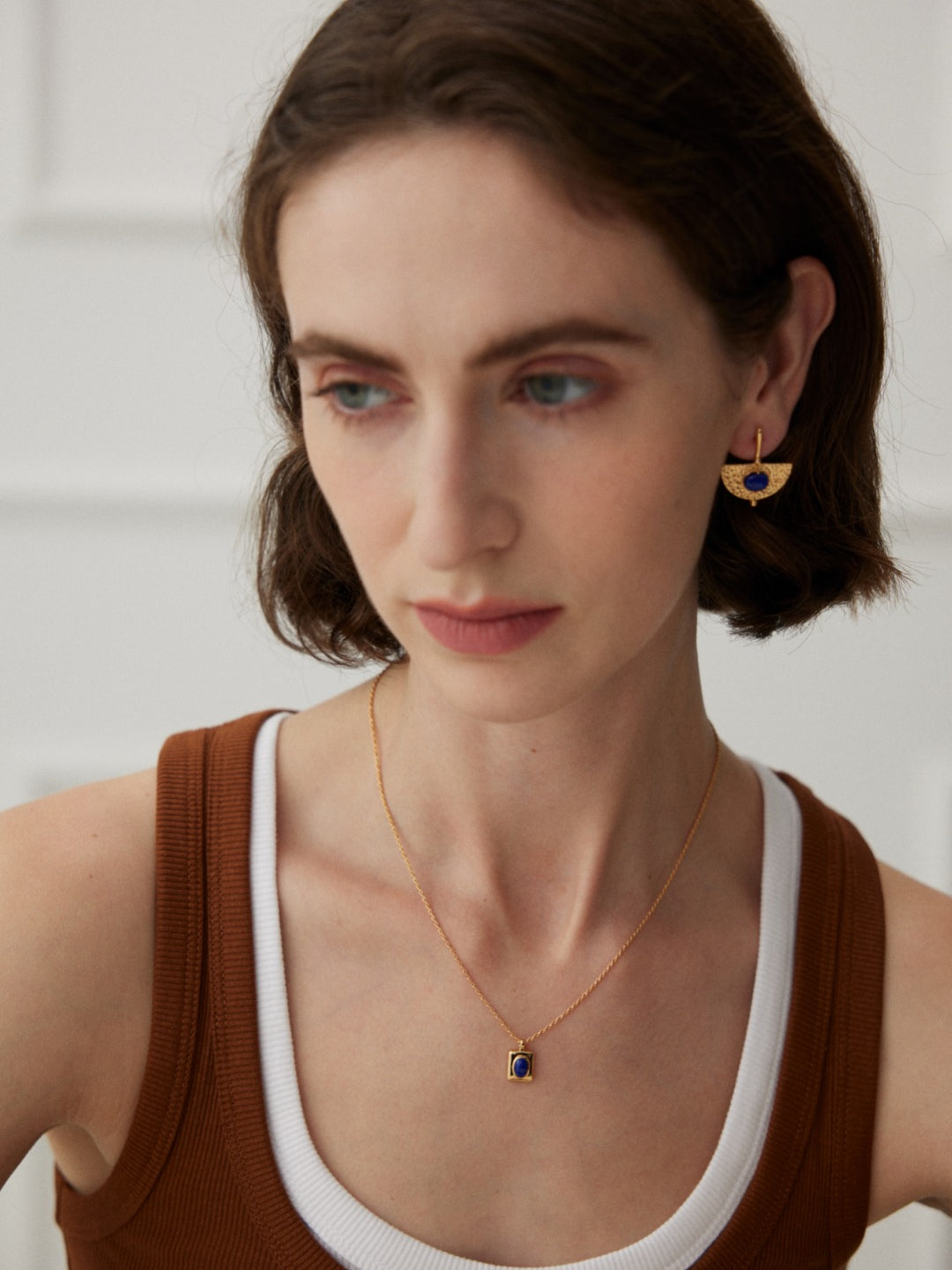 Gembea Jewelry Lazuli Days Series Azure Whispers Earrings