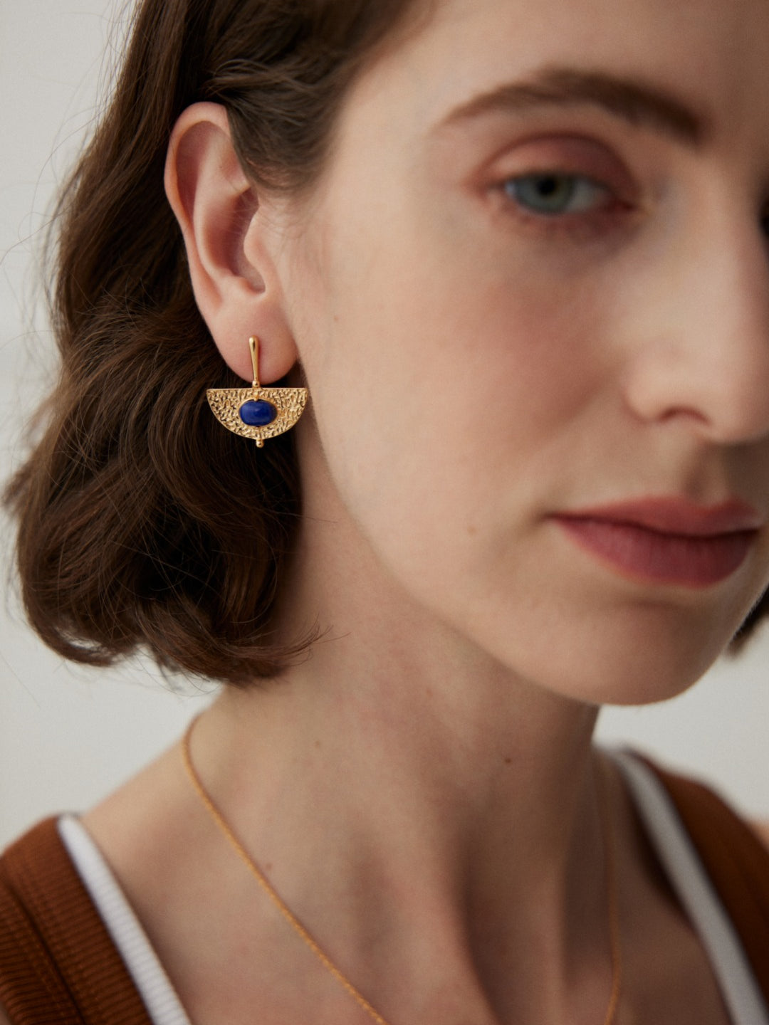 Gembea Jewelry Lazuli Days Series Azure Whispers Earrings