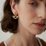 Gembea Jewelry Lazuli Days Series Azure Whispers Earrings