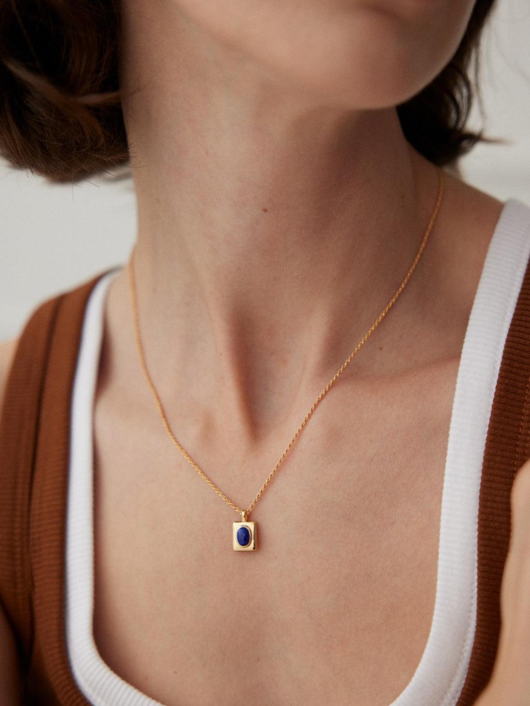 Gembea Jewelry Lazuli Days Series Azure Whispers Necklace