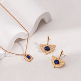 Gembea Jewelry Lazuli Days Series Azure Whispers Necklace