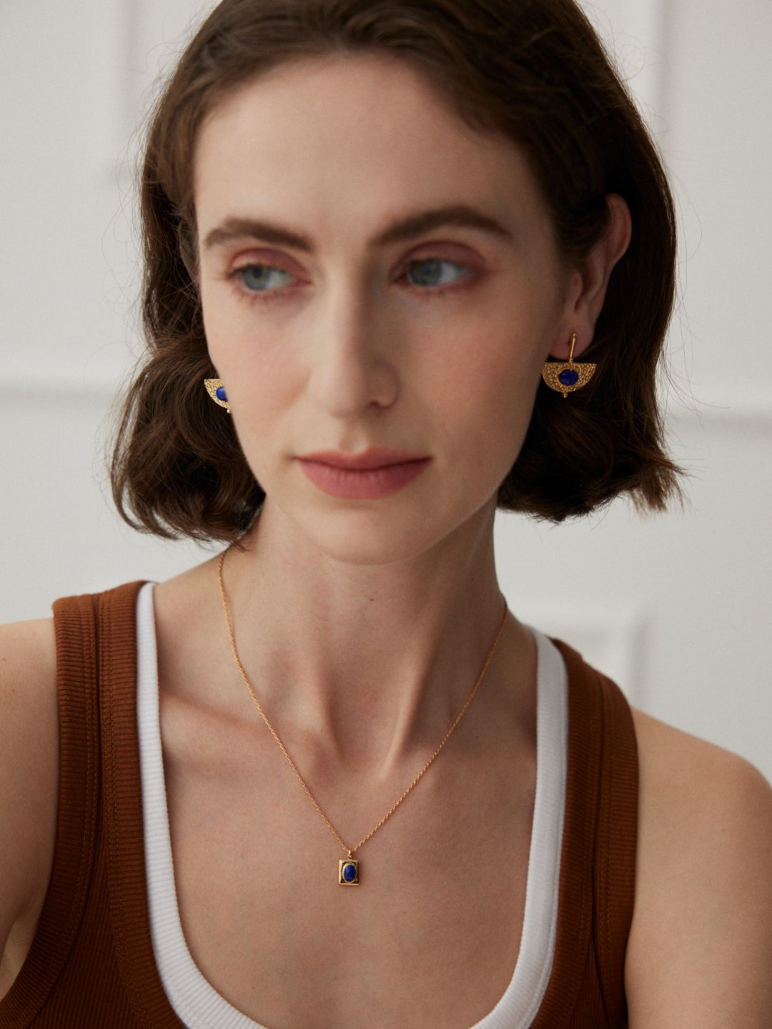 Gembea Jewelry Lazuli Days Series Azure Whispers Necklace