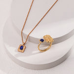 Gembea Jewelry Lazuli Days Series Azure Whispers Necklace