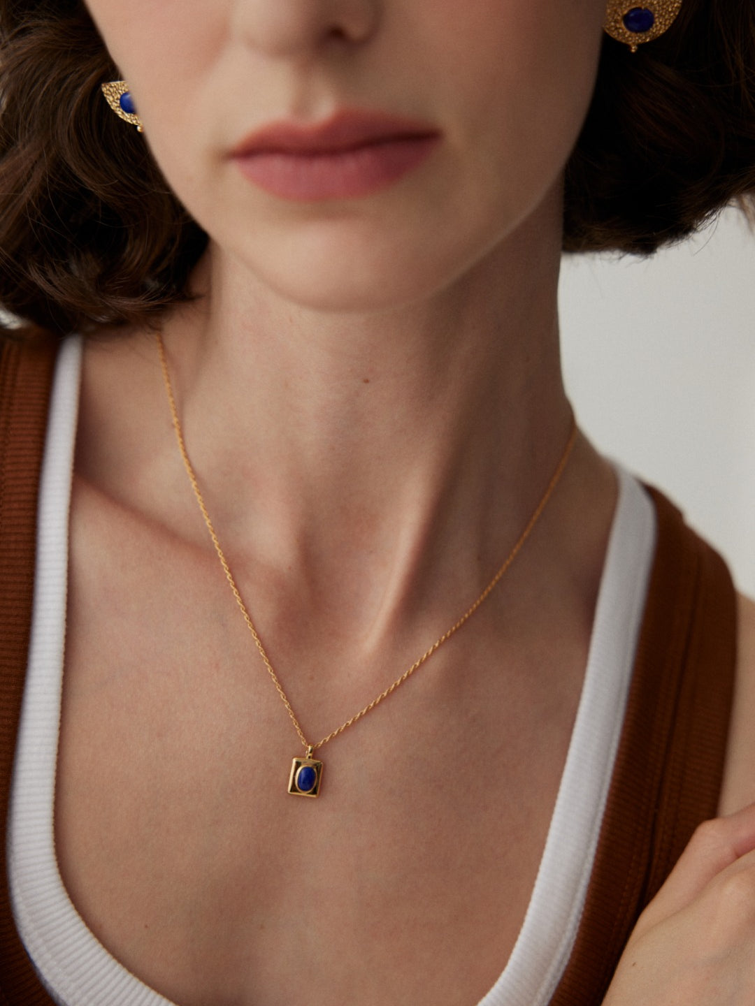 Gembea Jewelry Lazuli Days Series Azure Whispers Necklace