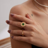Bamboo Knot Sterling Silver Ring - Gembea Jewelry