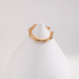 Bamboo Knot Sterling Silver Ring - Gembea Jewelry