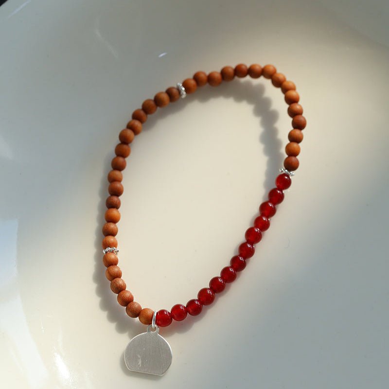 Barbie Sandalwood Pearl Stretch Bracelet gembea jewelry