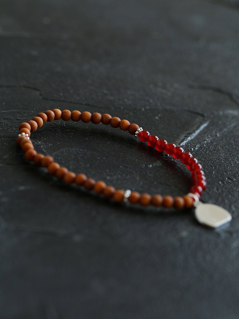 Barbie Sandalwood Pearl Stretch Bracelet gembea jewelry