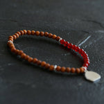Barbie Sandalwood Pearl Stretch Bracelet gembea jewelry