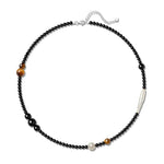 Baroque Pearl Black Agate Necklace gembea jewelry