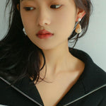 Baroque Pearl Drop Earrings - Gembea Jewelry