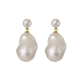 Baroque Pearl Drop Earrings gembea jewelry