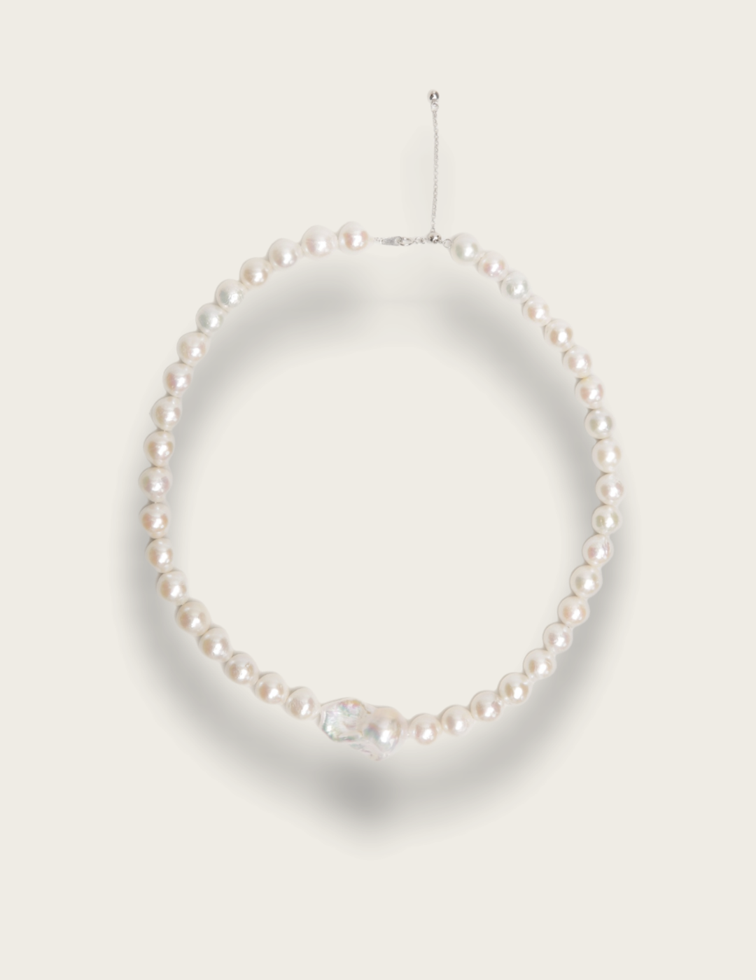 Baroque Pearl Pendant Edison Pearl Necklace gembea jewelry