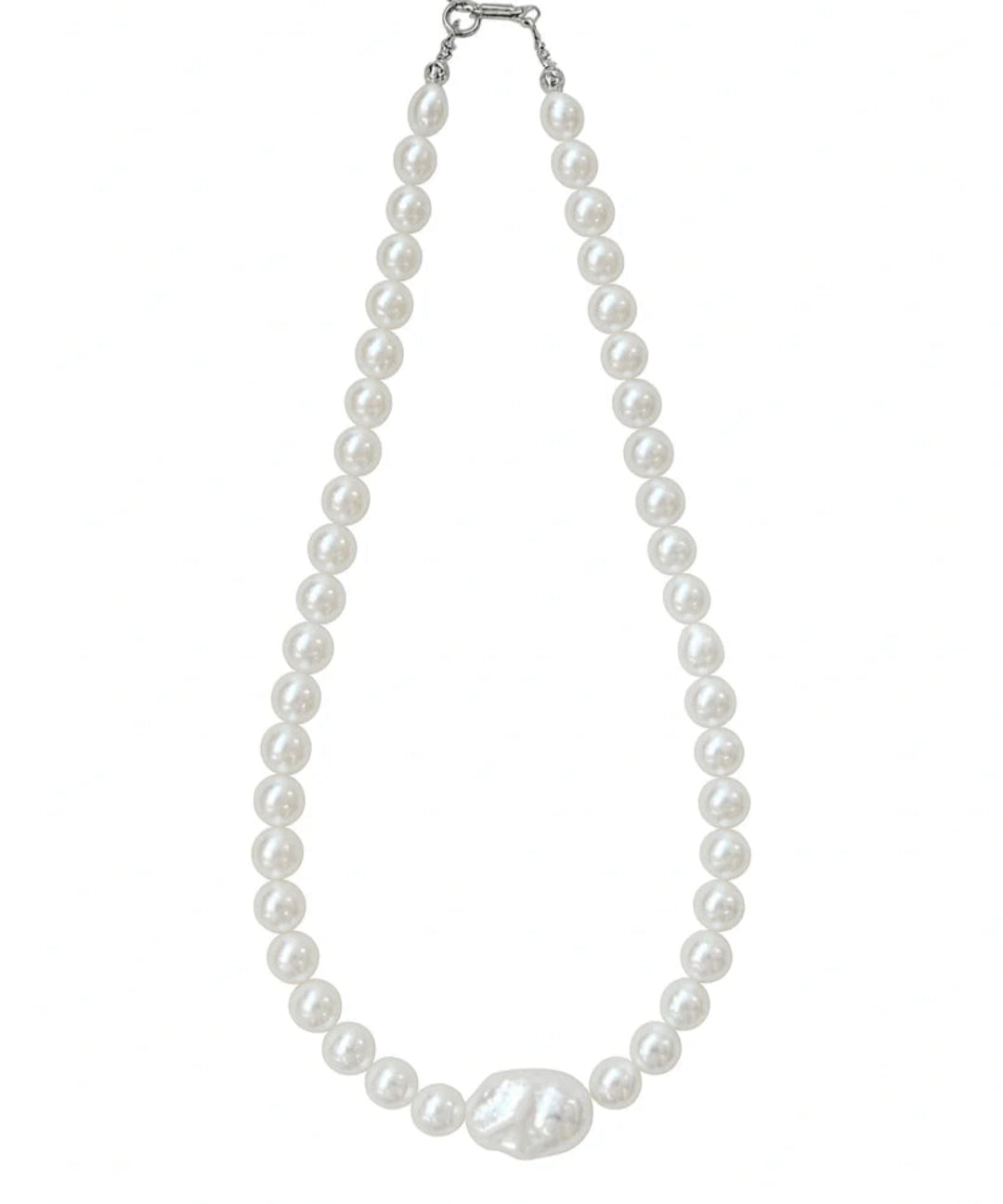 Baroque Pearl Pendant Edison Pearl Necklace gembea jewelry
